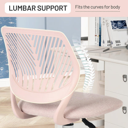 Silla de Escritura para Adolescentes Rosado