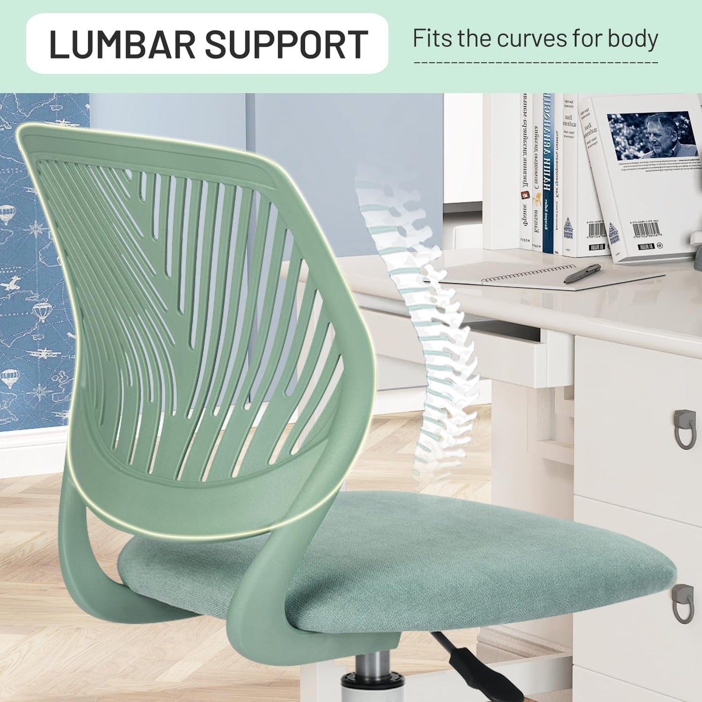 Silla de Escritura para Adolescentes Aqua