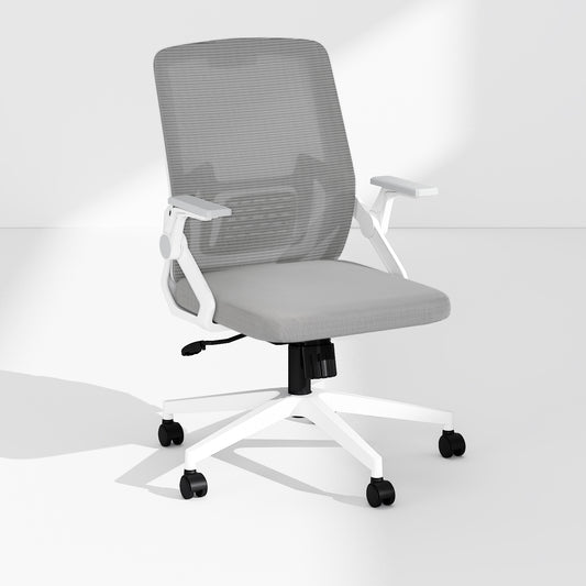 Silla de Escritorio para Computadora de Oficina Gris