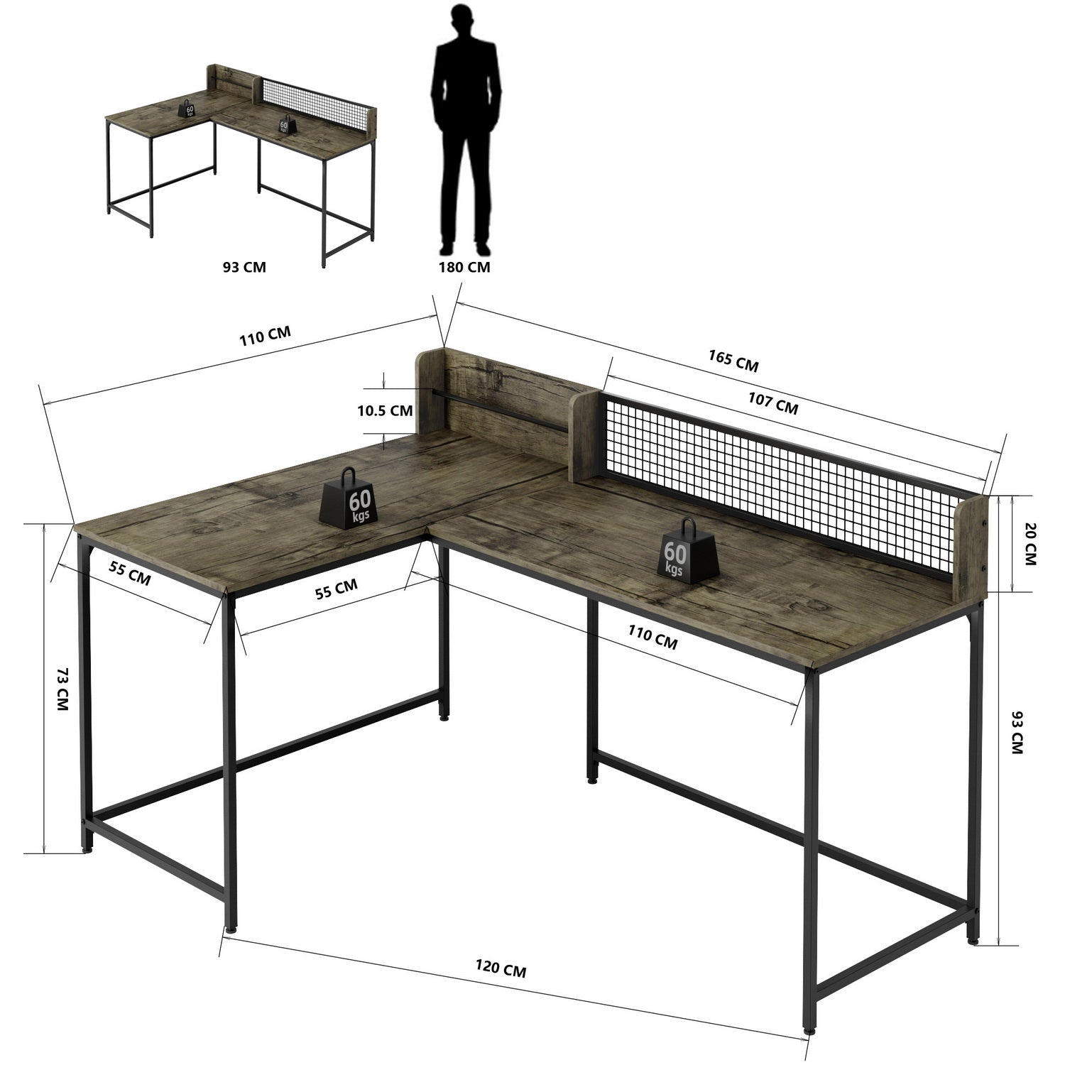 Mesa Plegable Trabajos pesados Uso Industrial 120×55 CM Azul Mesa Plegable  Trabajos pesados Uso Industrial 120×55 CM Azul - Portal Center