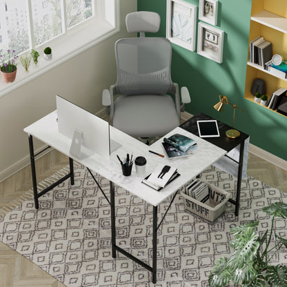 Silla de Oficina Ergonómica con Reposacabezas Gris