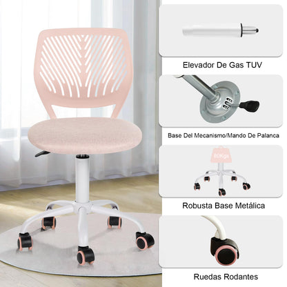 Silla de Escritura para Adolescentes Rosado